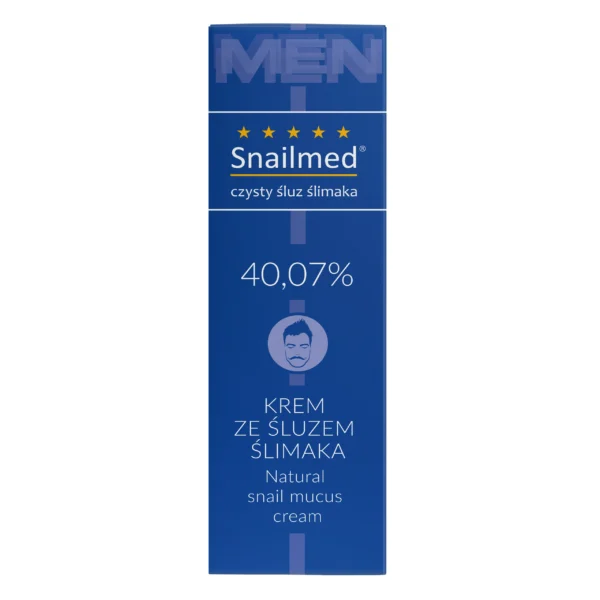 Snailmed 5907694906357 Krem-do-twarzy-dla-mężczyzn-kartonik Snailmed 5907694906357 Krem-do-twarzy-dla-mężczyzn-kartonik