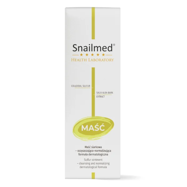 Snailmed Masc-siarkowa-kartonik Snailmed Masc-siarkowa-kartonik