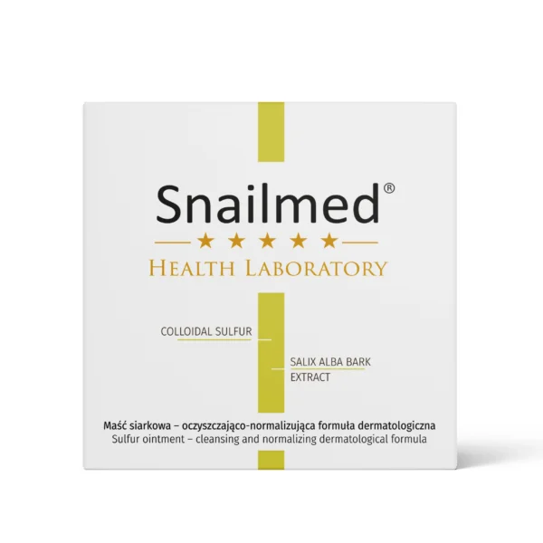 Snailmed Masc-siarkowa-kartonik-kwadrat Snailmed Masc-siarkowa-kartonik-kwadrat